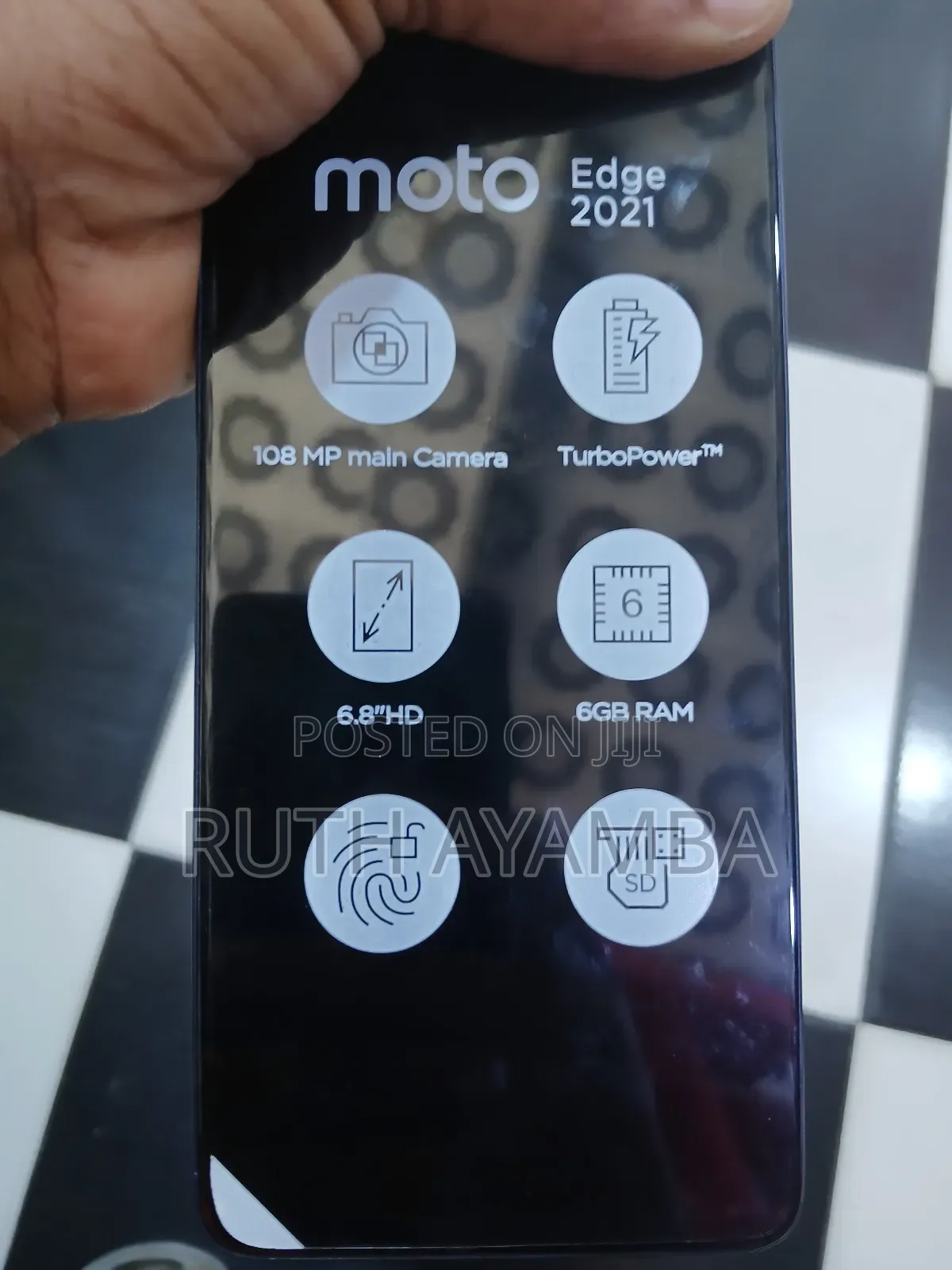 Motorola Edge 5G 2021 256 GB Black