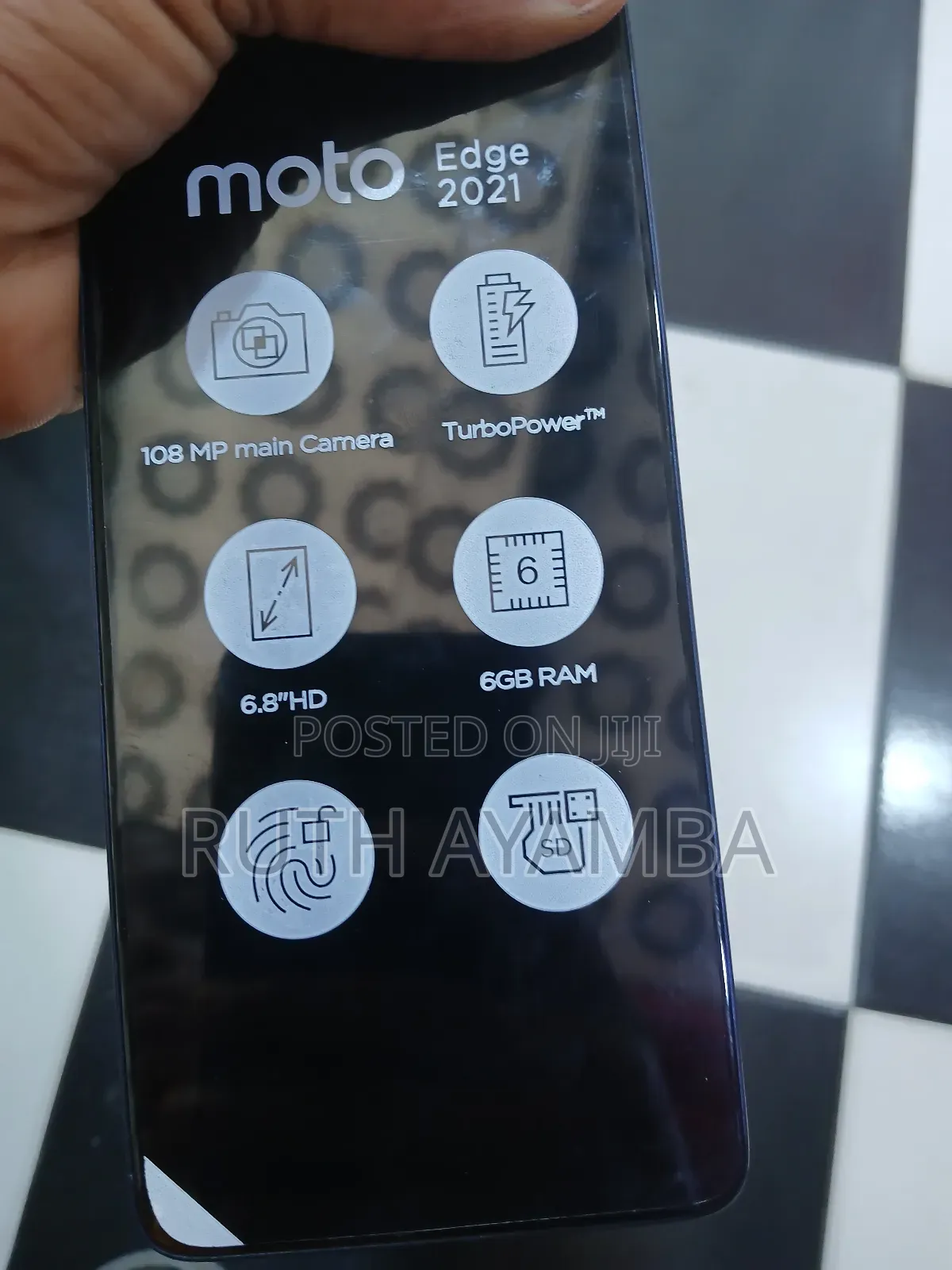 Motorola Edge 5G 2021 256 GB Black