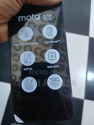 Motorola Edge 5G 2021 256 GB Black