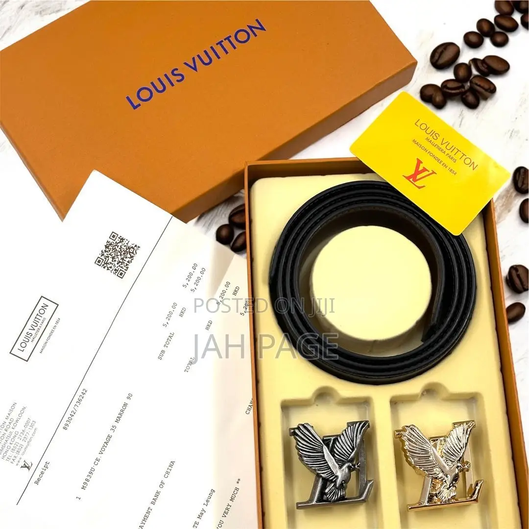 Louis Vuitton Belts Available in Two Hook Designs