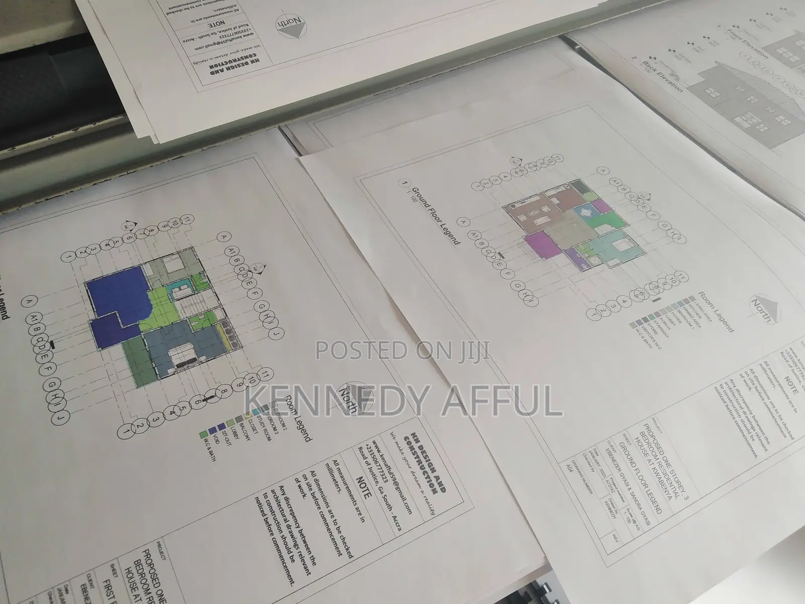 Architectural Drawings And Structural Drawings