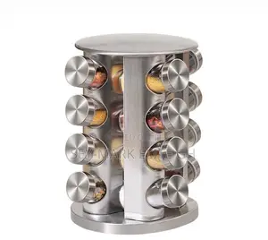 16pcs Rotation Spice Rack