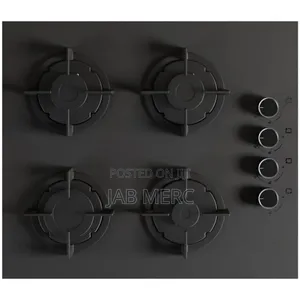 Resistance to Fingerprints 60cm Gas Hob Built in Cooker Promoprice