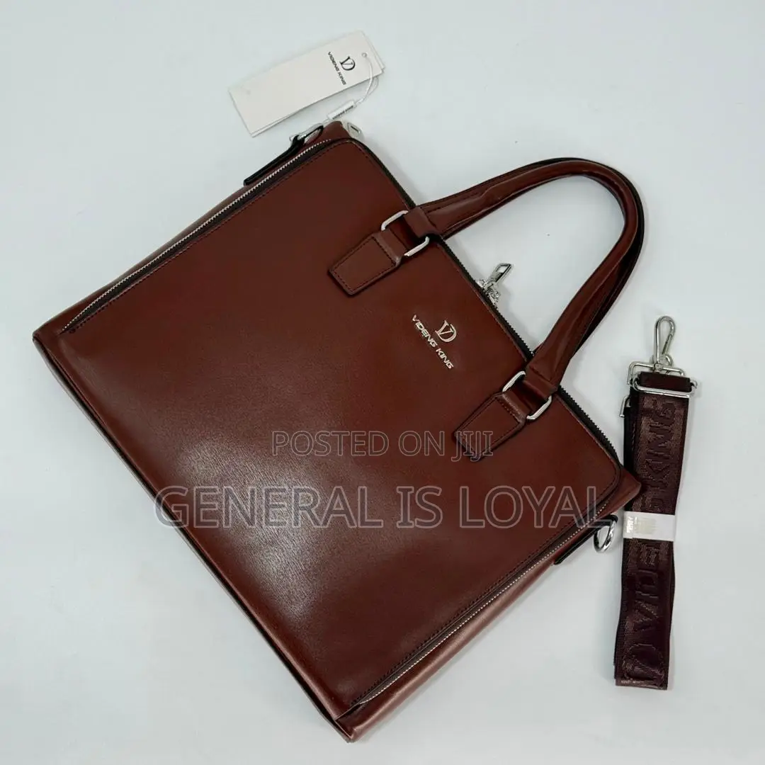 Genuinely Leather Vidensking Laptop And Office Bag