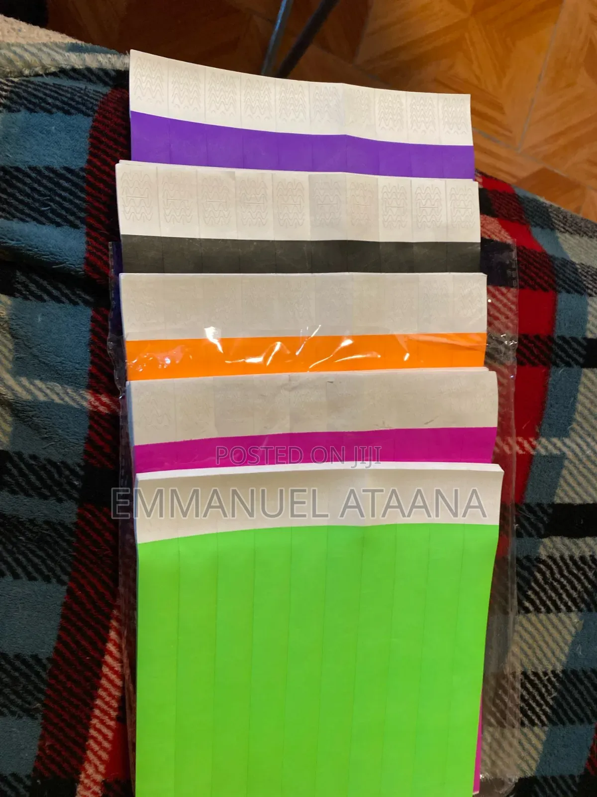 Tyvek Wristband Tickets