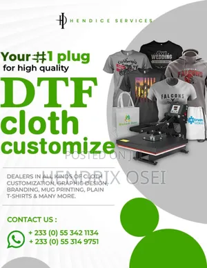 T Shirt Printing and Customisation