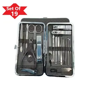 Manicure Nail Clippers Kit Pedicure Set Nail 19pcs