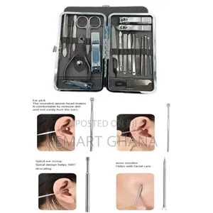 Manicure Nail Clippers Kit Pedicure Set Nail 19pcs