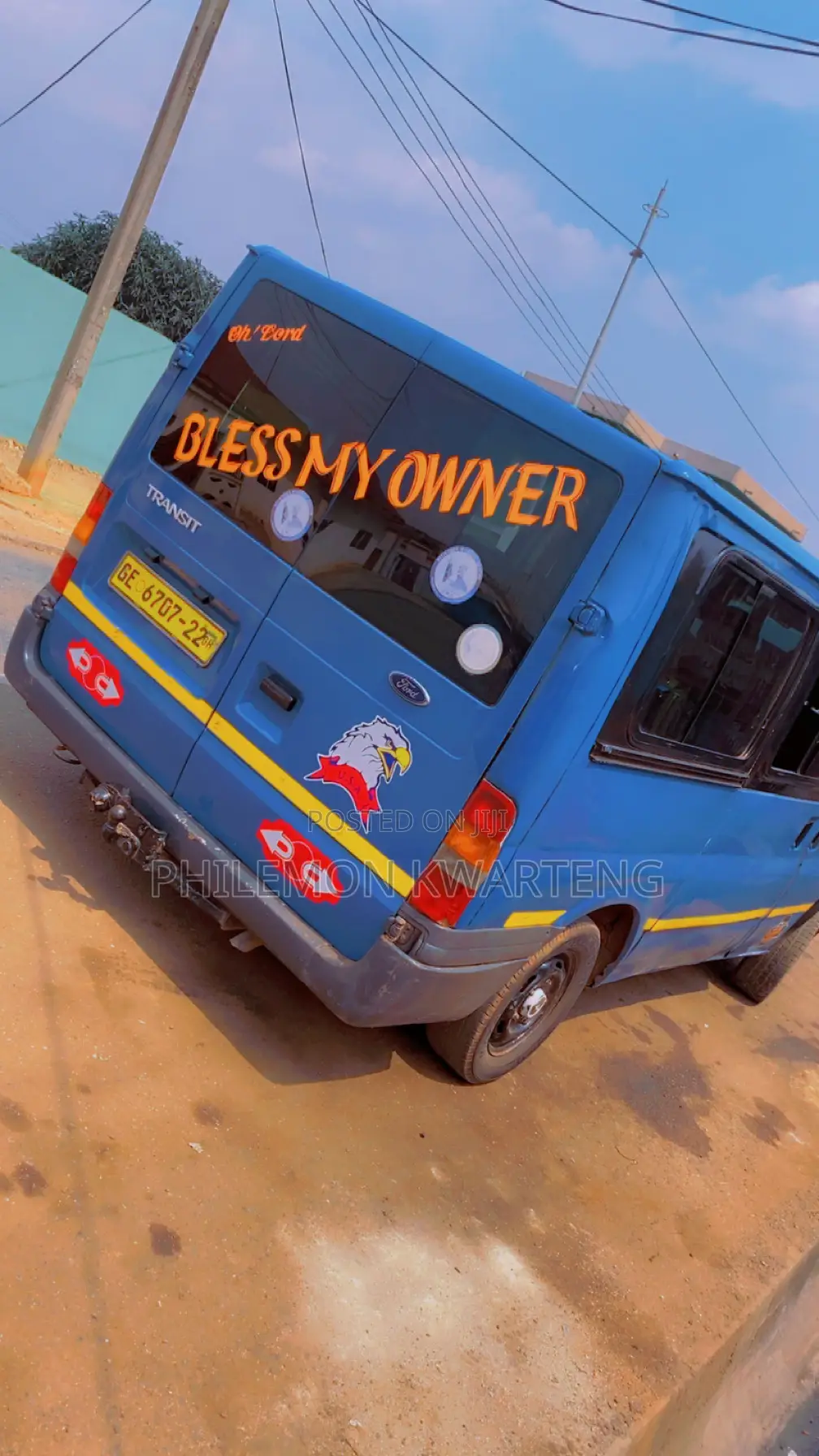 Ford Transit 2010 Blue