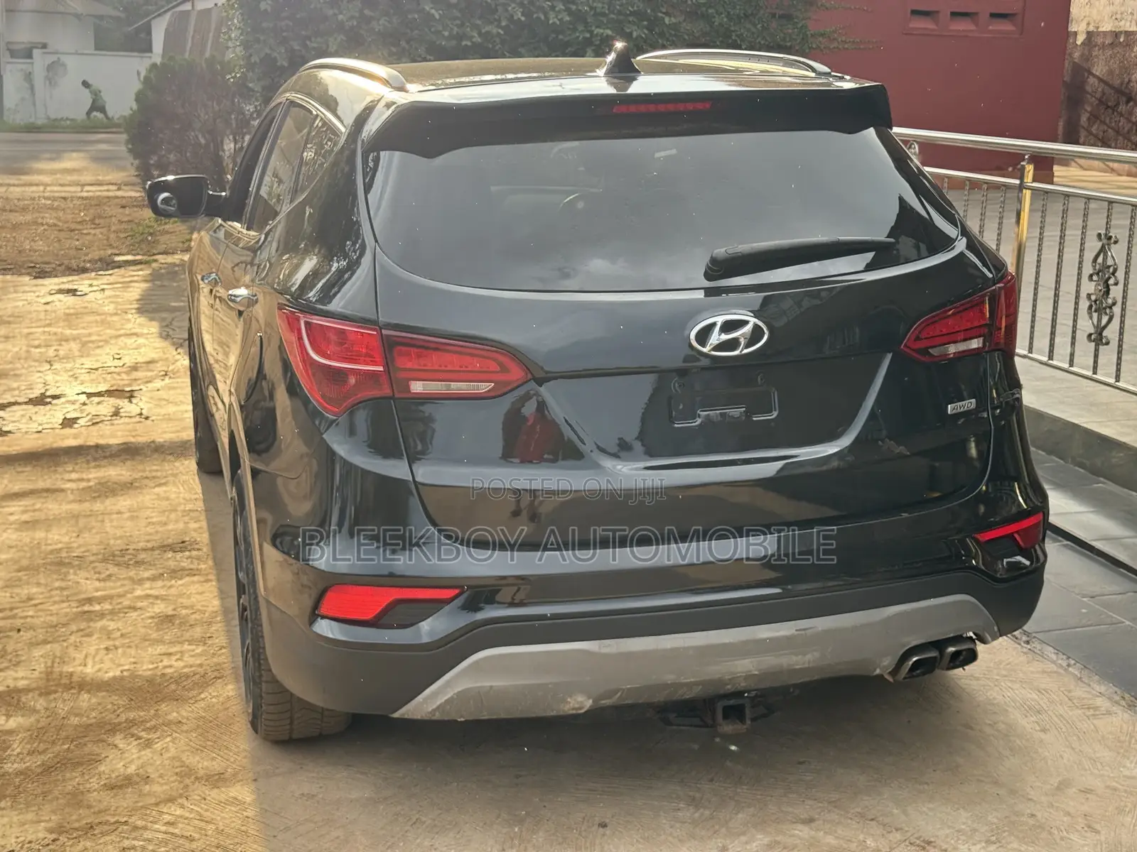 Hyundai Santa Fe Limited AWD 2016 Black
