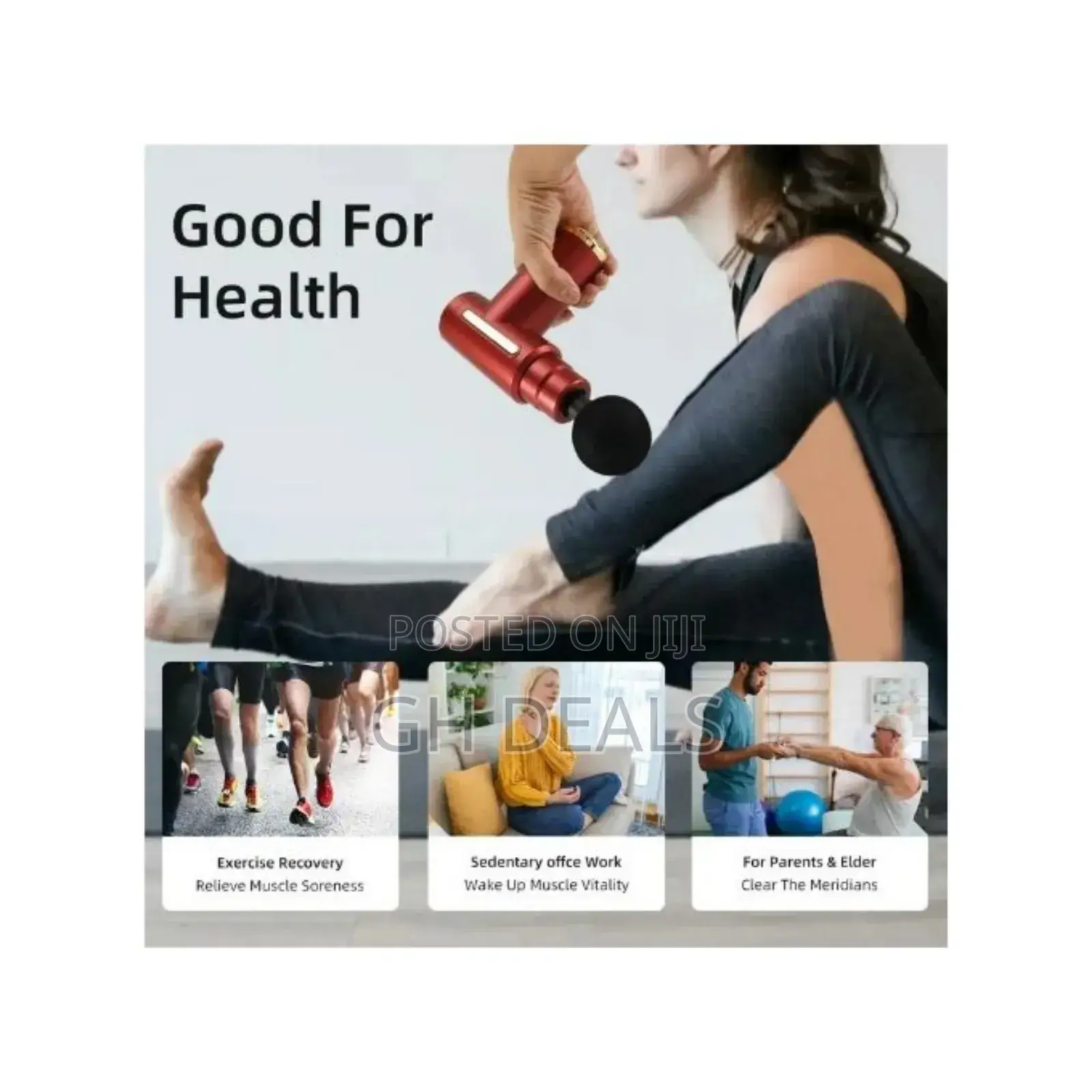 Electric Massager Handheld Massager Gun Neck Vertebra Back Muscle