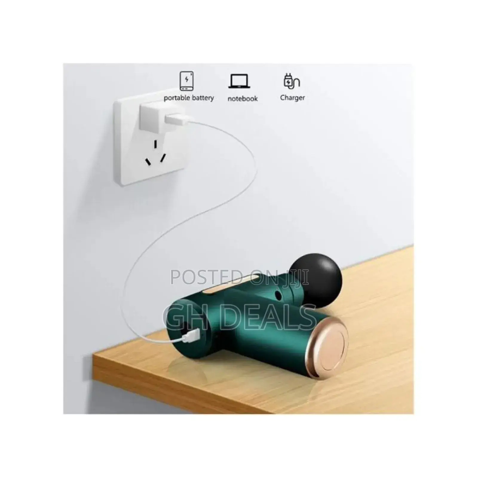 Electric Massager Handheld Massager Gun Neck Vertebra Back Muscle