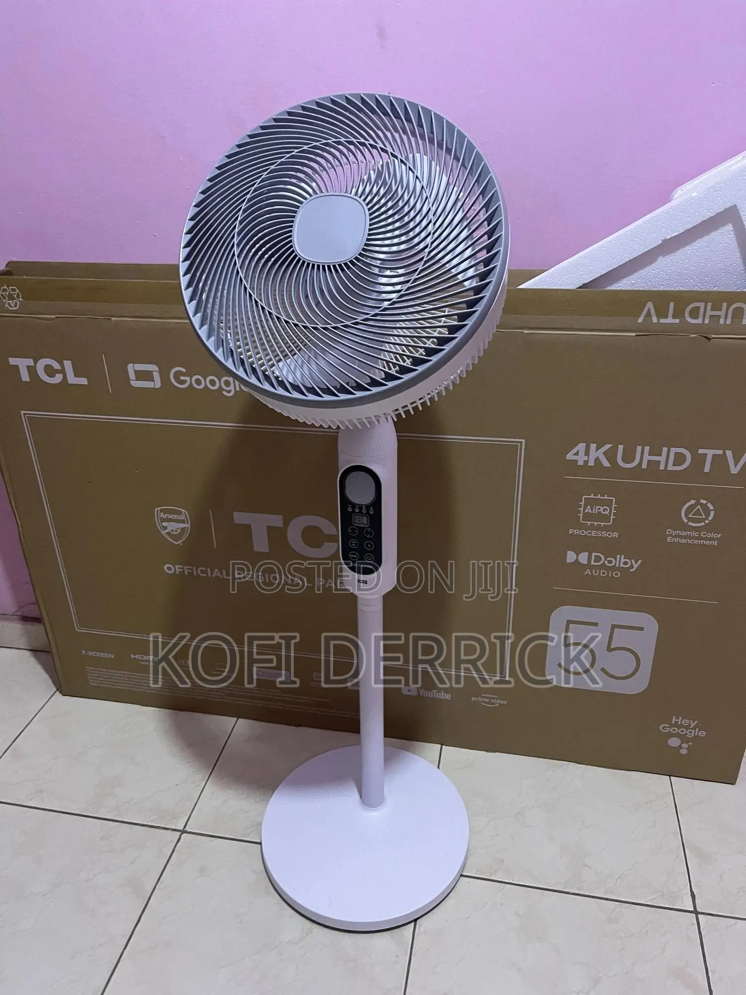 Rechargeable Solar Fan - Solar Fan