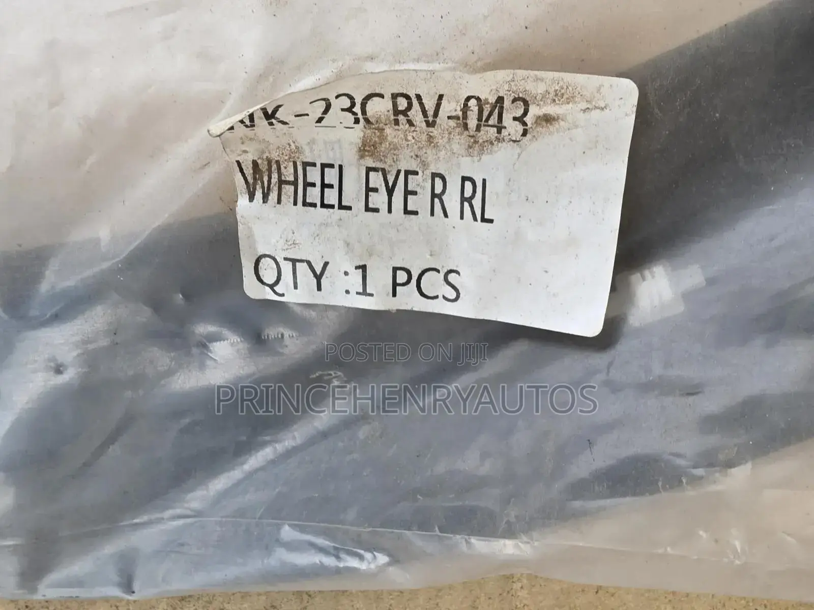 2023-2025 Honda CRV Wheel Eye Rear Left
