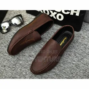 Men's Business Slip-on/Loafers Casual All-Match - Black
