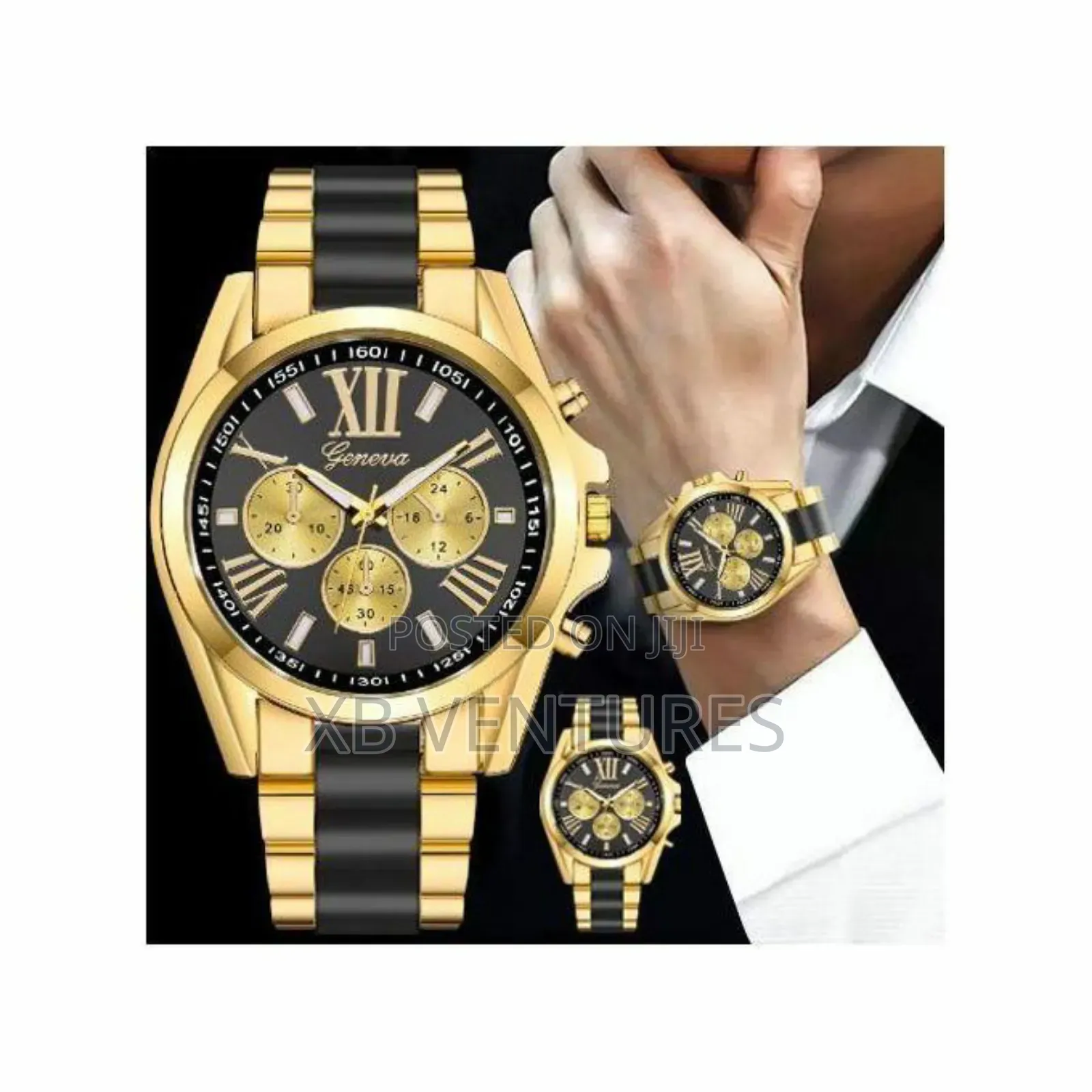 Formal Luxury Refined Steel Men's Business Quartz Steel Watch