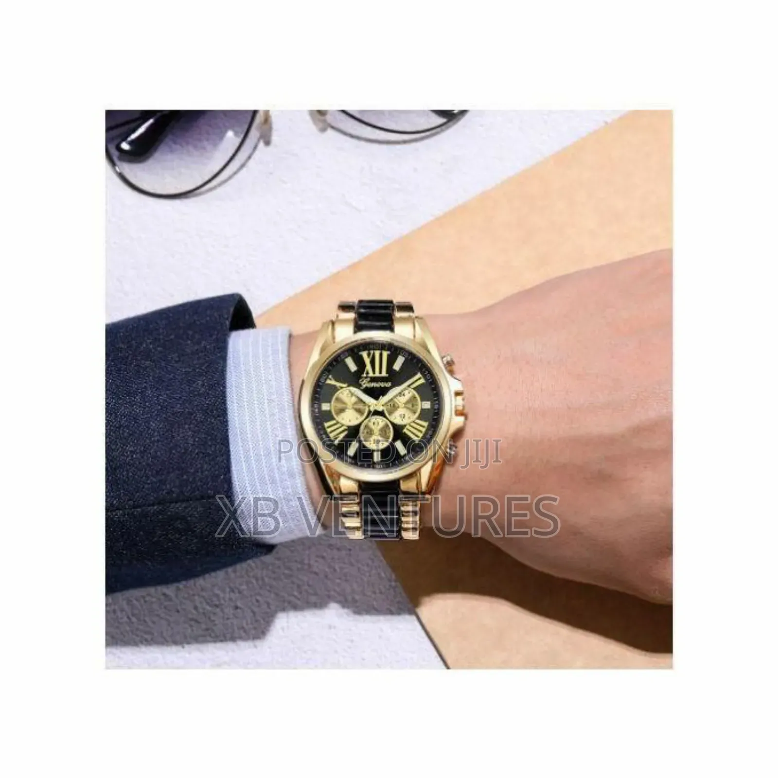 Formal Luxury Refined Steel Men's Business Quartz Steel Watch