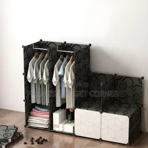 8 Cubes Plastic Wardrobe