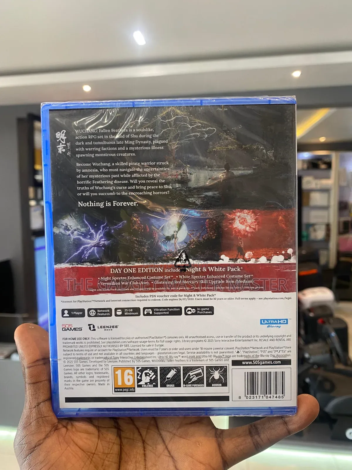 Ps5 Wuchang Fallen Feathers Day One Edition