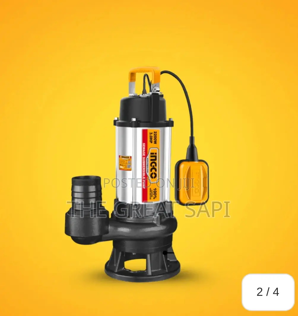 Ingco 1500w Sewage Submersible Pump 2.0hp