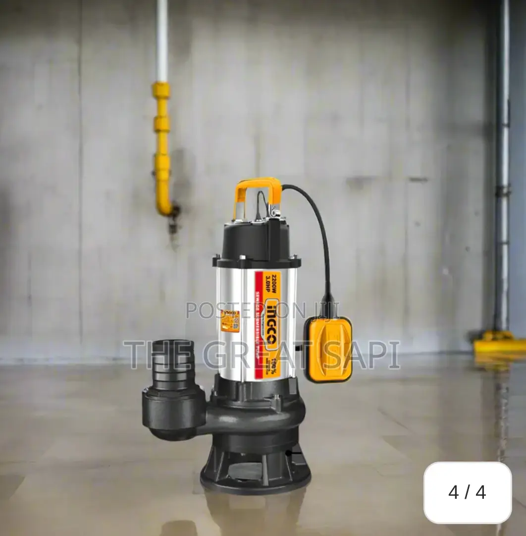 Ingco 1500w Sewage Submersible Pump 2.0hp