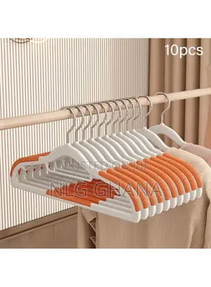 10pcs Traceless Clothes Hangers Non Slip Abs Stainless. Tvx25068