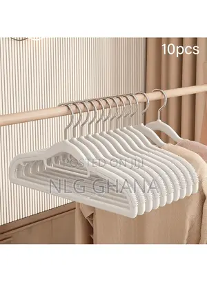 10pcs Traceless Clothes Hangers Non Slip Abs Stainless. Tvx25068