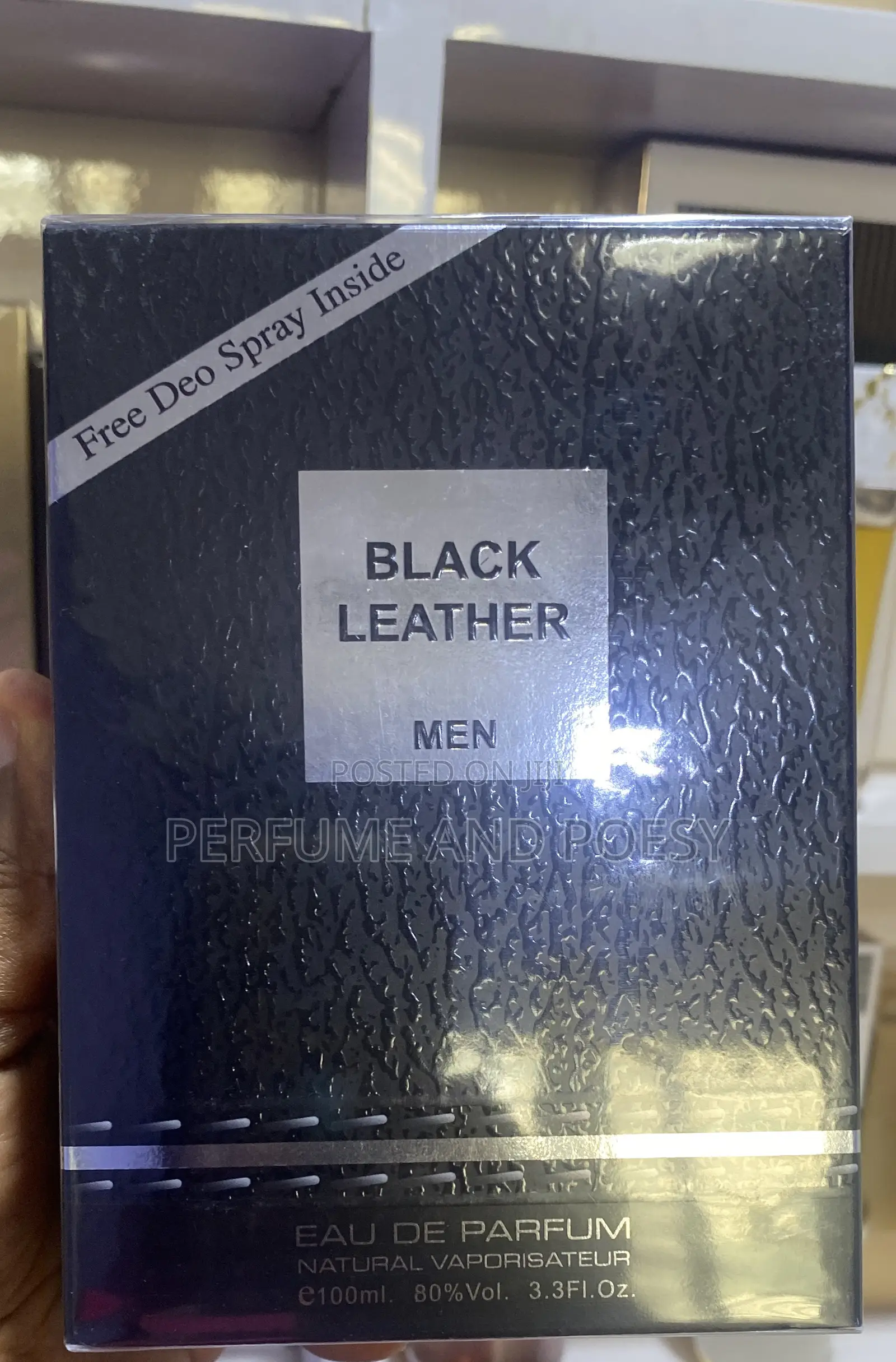 Black Leather Men Perfume