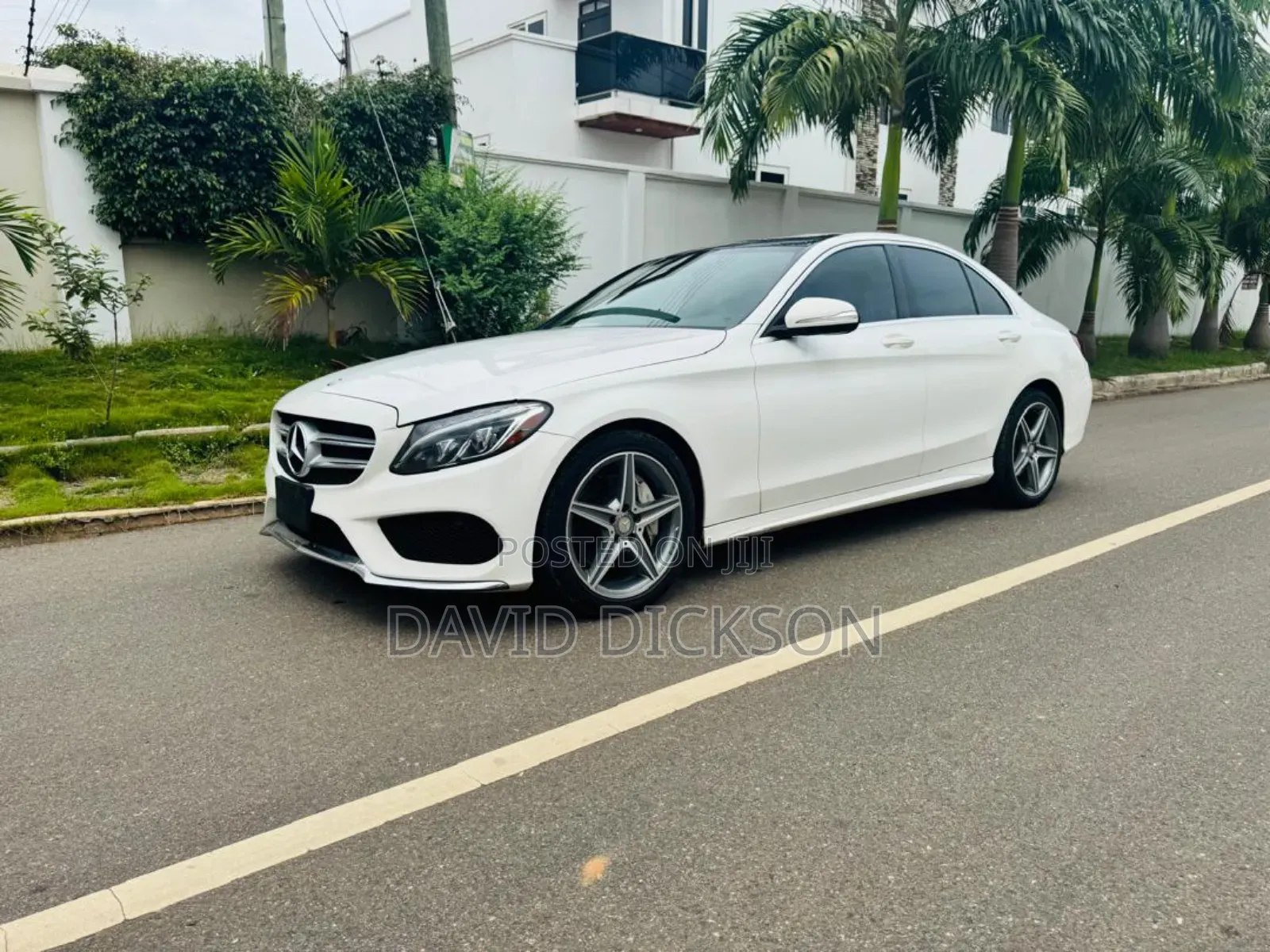 Mercedes-Benz C300 Sport 4dr AWD 4Matic Sedan (2.0L 4cyl 7A) 2015 White
