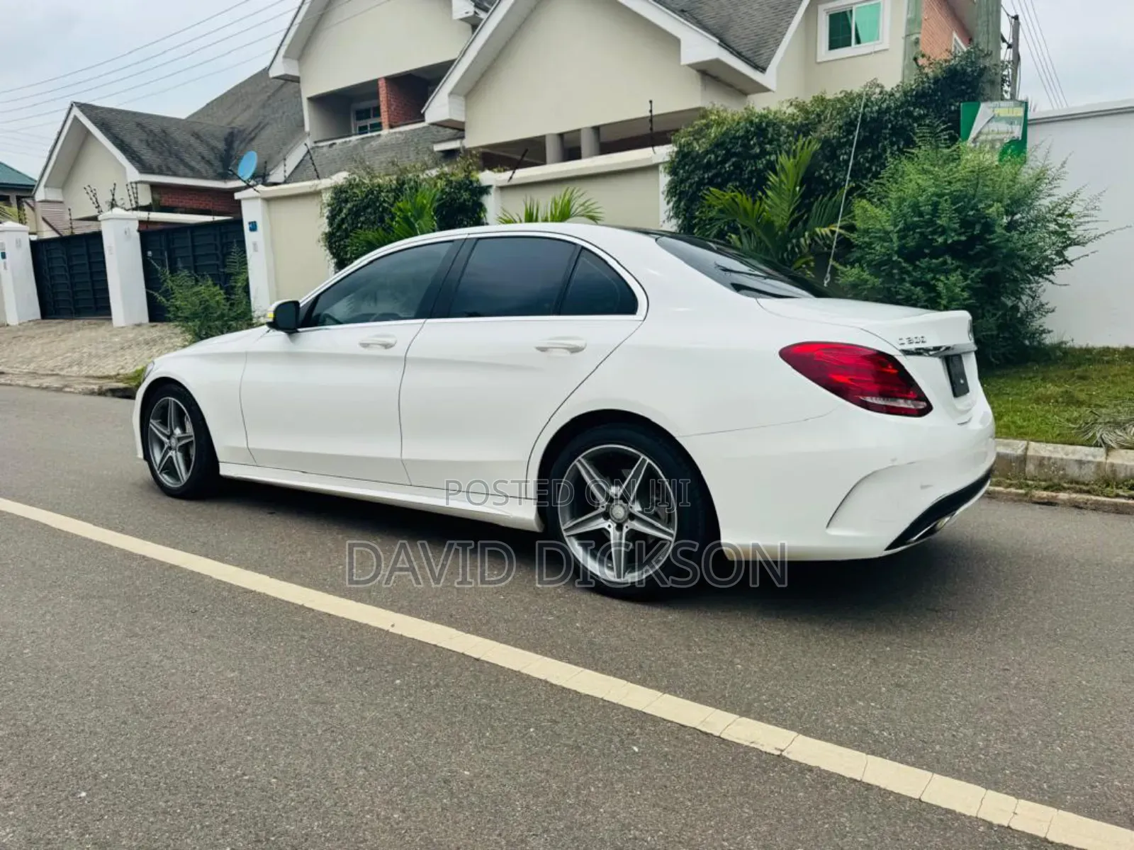 Mercedes-Benz C300 Sport 4dr AWD 4Matic Sedan (2.0L 4cyl 7A) 2015 White