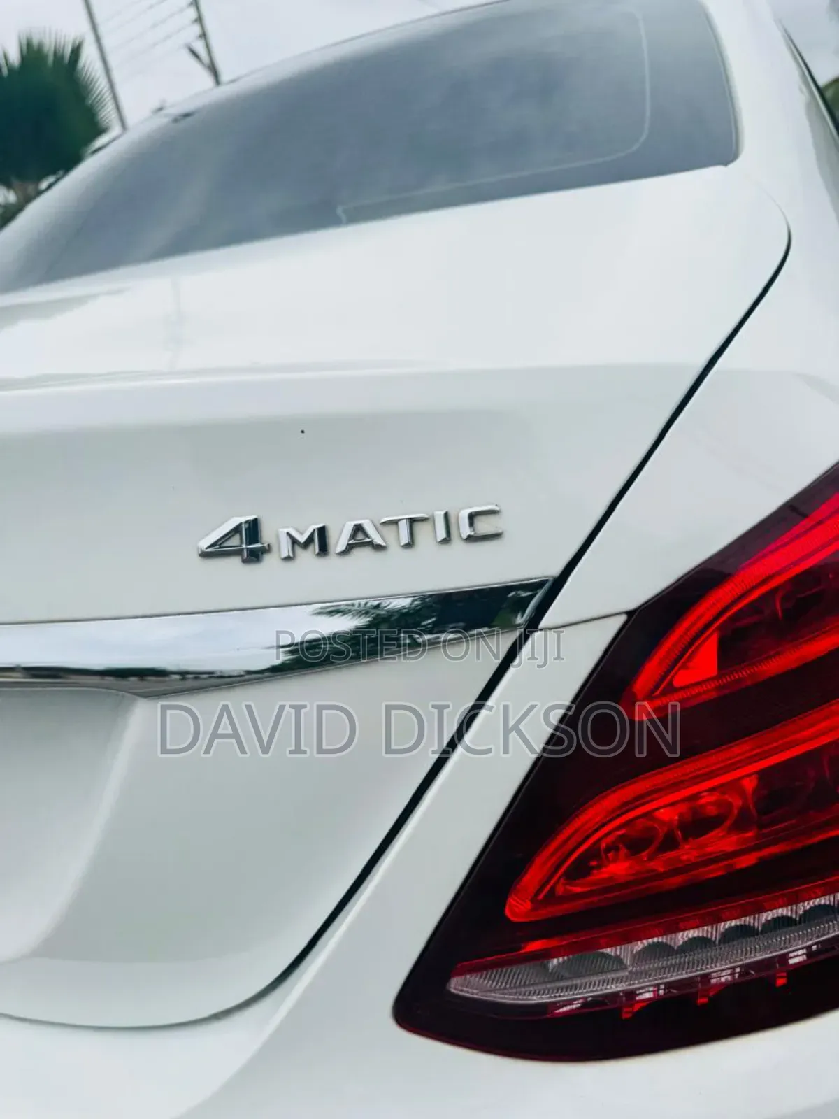 Mercedes-Benz C300 Sport 4dr AWD 4Matic Sedan (2.0L 4cyl 7A) 2015 White