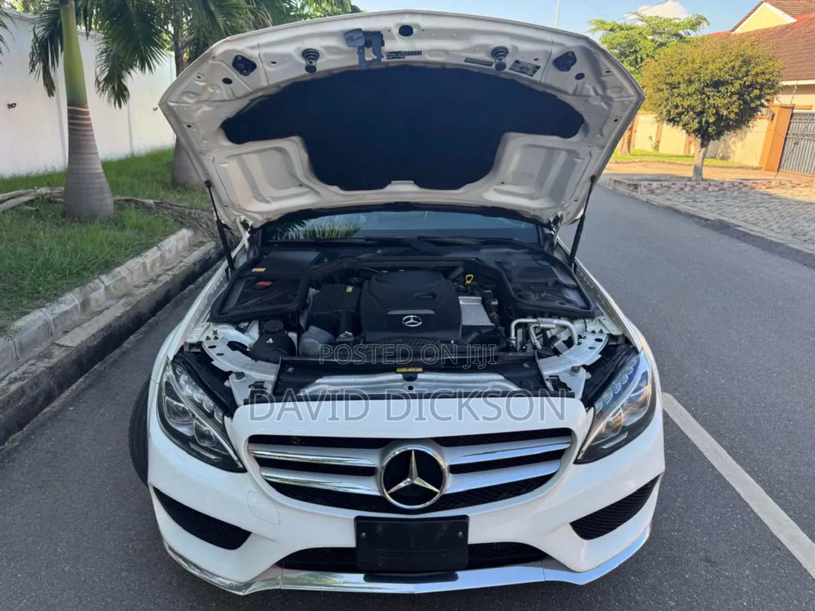 Mercedes-Benz C300 Sport 4dr AWD 4Matic Sedan (2.0L 4cyl 7A) 2015 White
