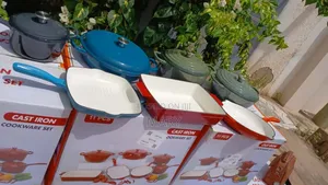 11pcs Enamel Cast Iron Cookwares