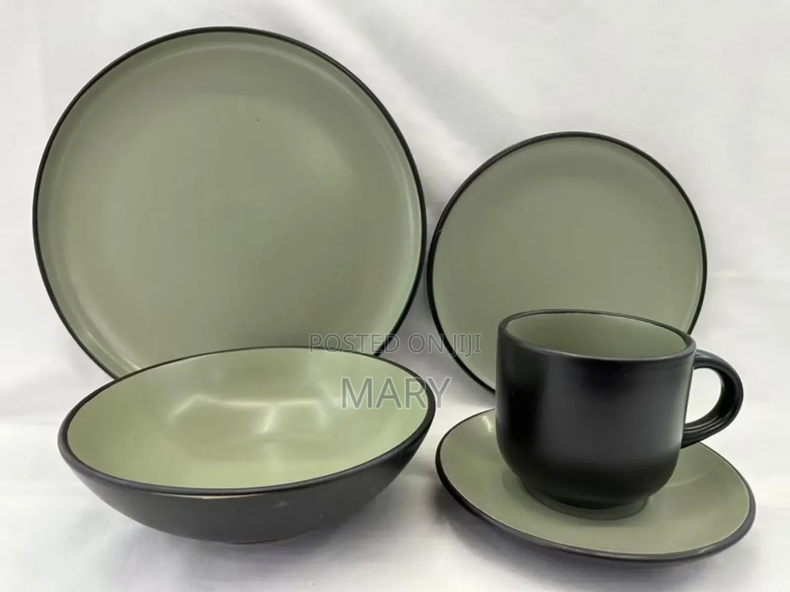 16pcs Dinner Set Ceramic Bowls And Cups