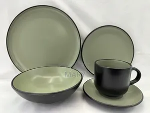 16pcs Dinner Set Ceramic Bowls And Cups