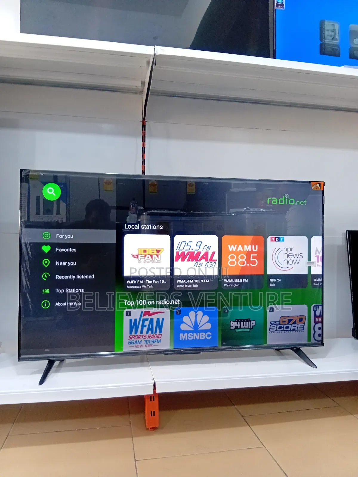 TCL/Google Tv 50inches Qled Display Resolution