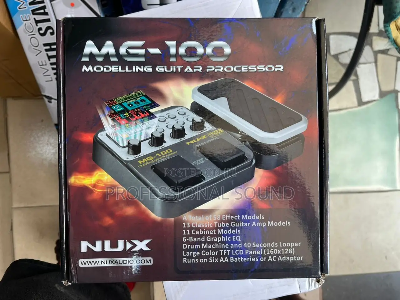 Mg-100 Modelling Guitar Processor
