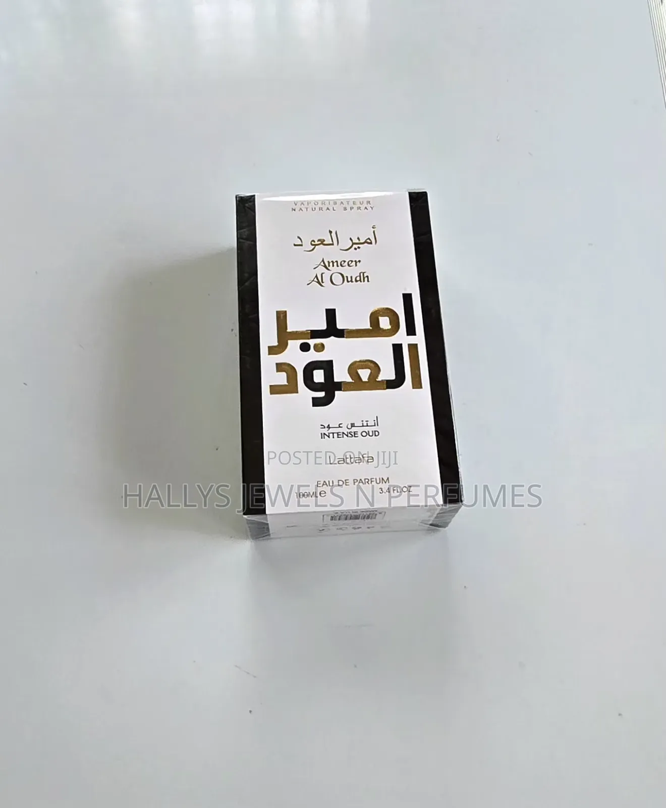 Ameer Al Oudh Intense Oud Perfume by Lattafa, 100ml, Unisex