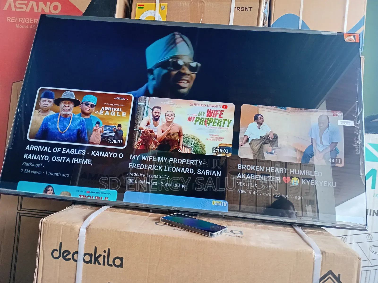 Keep Smiling With TCL 50inches Home Happiness the Best of All TCL