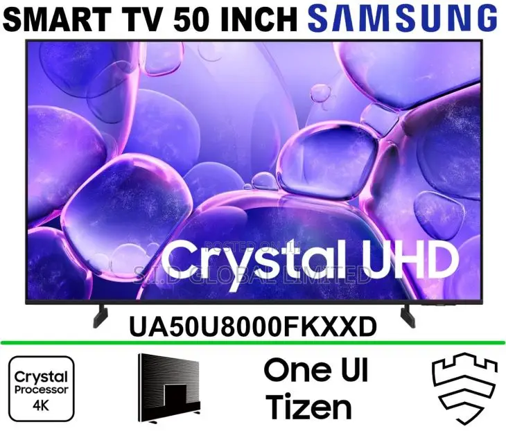 Smart Tv Samsung 50 Inch Ua50u8000f Crystal Uhd 4k