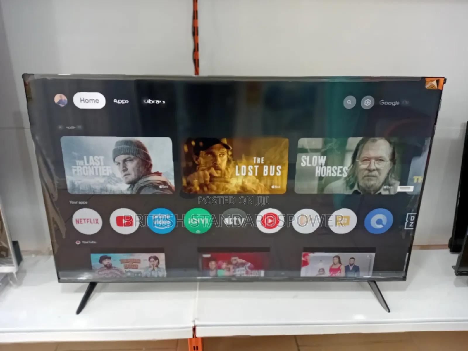 50" Smart TCL Tv With Streaming Apps