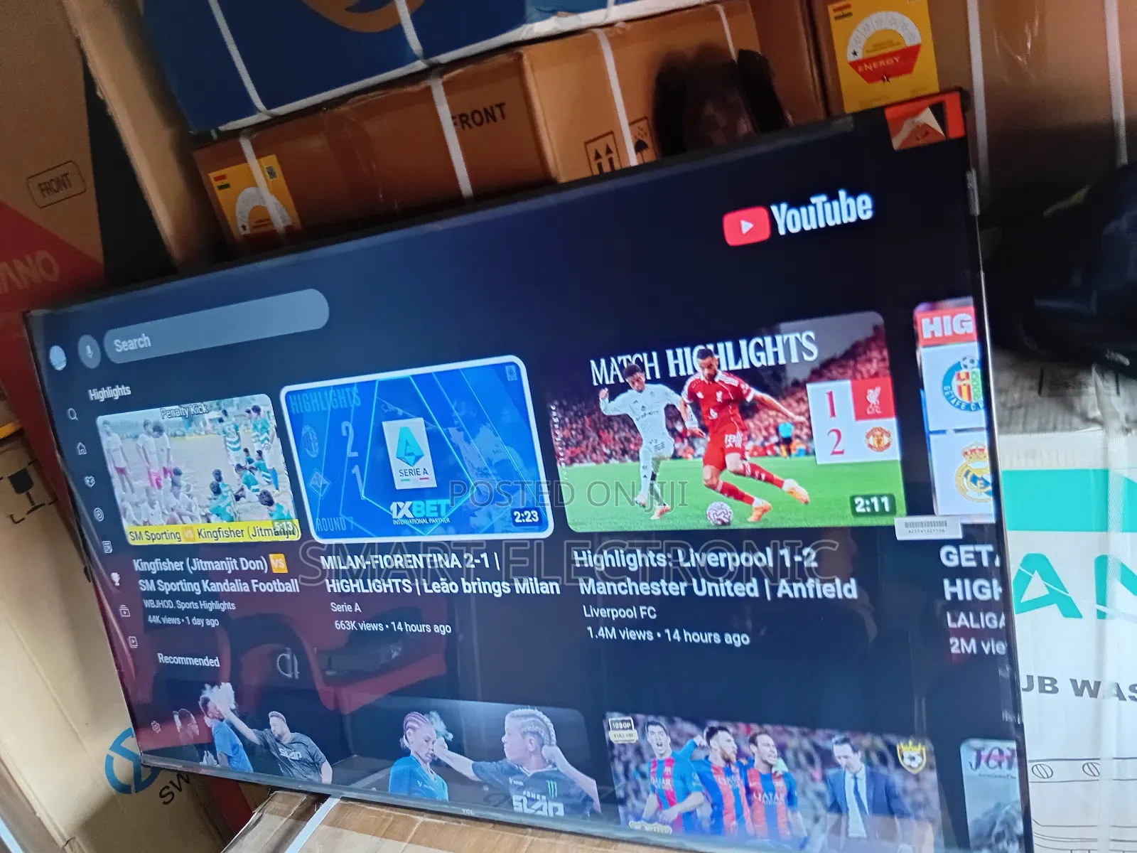 Smart Connect TCL 50inches
