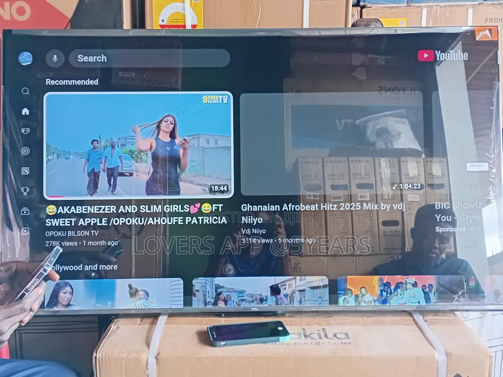 TCL 50 Tv – Mint Condition Smart TCL