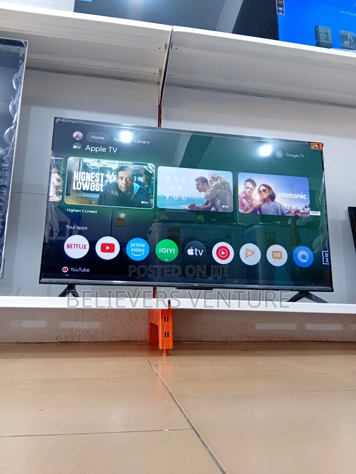 Watch All New Entertainment TCL Google Tv Qled 43inches