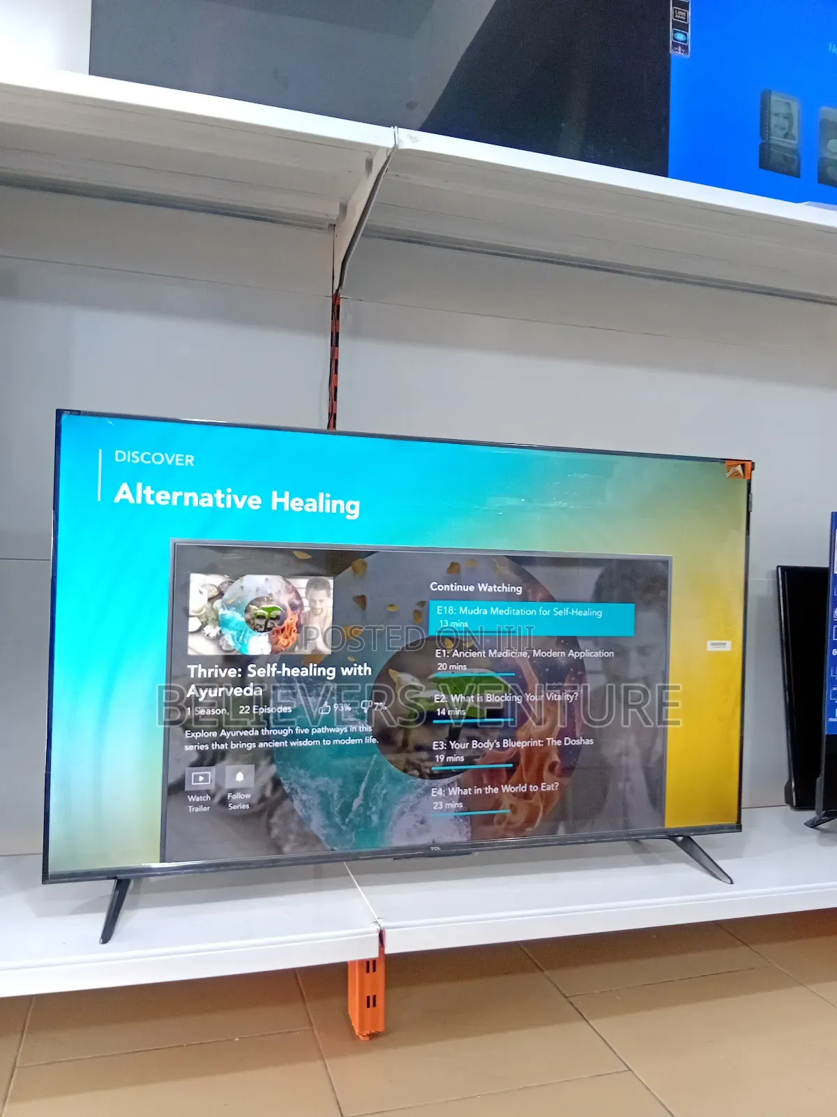 Classical Design Resolution Qled Display TCL Smart Tv 43inches