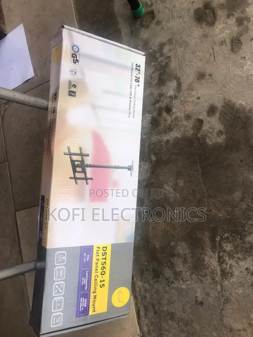 Professional Ceiling Tv Bracket 32” to 75” Compatible