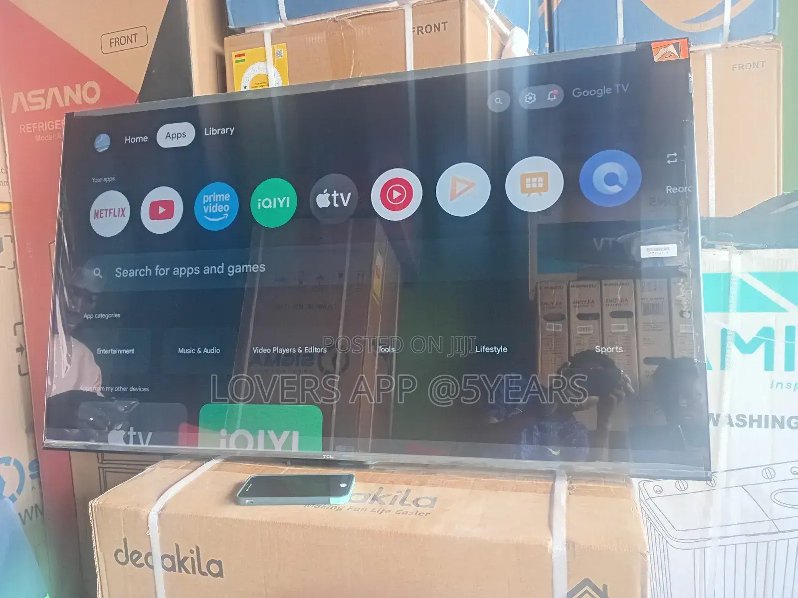TCL 50inches for Modern Homes : TCL Smart Tv