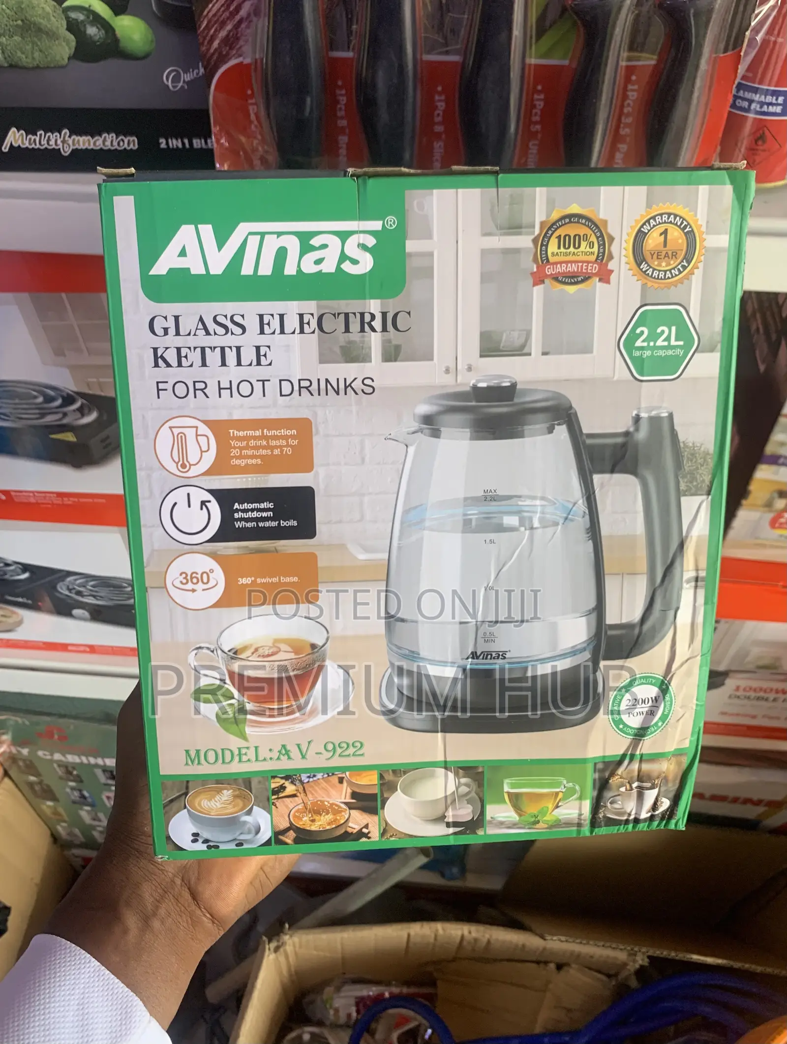 Electric Kettle- Avanas