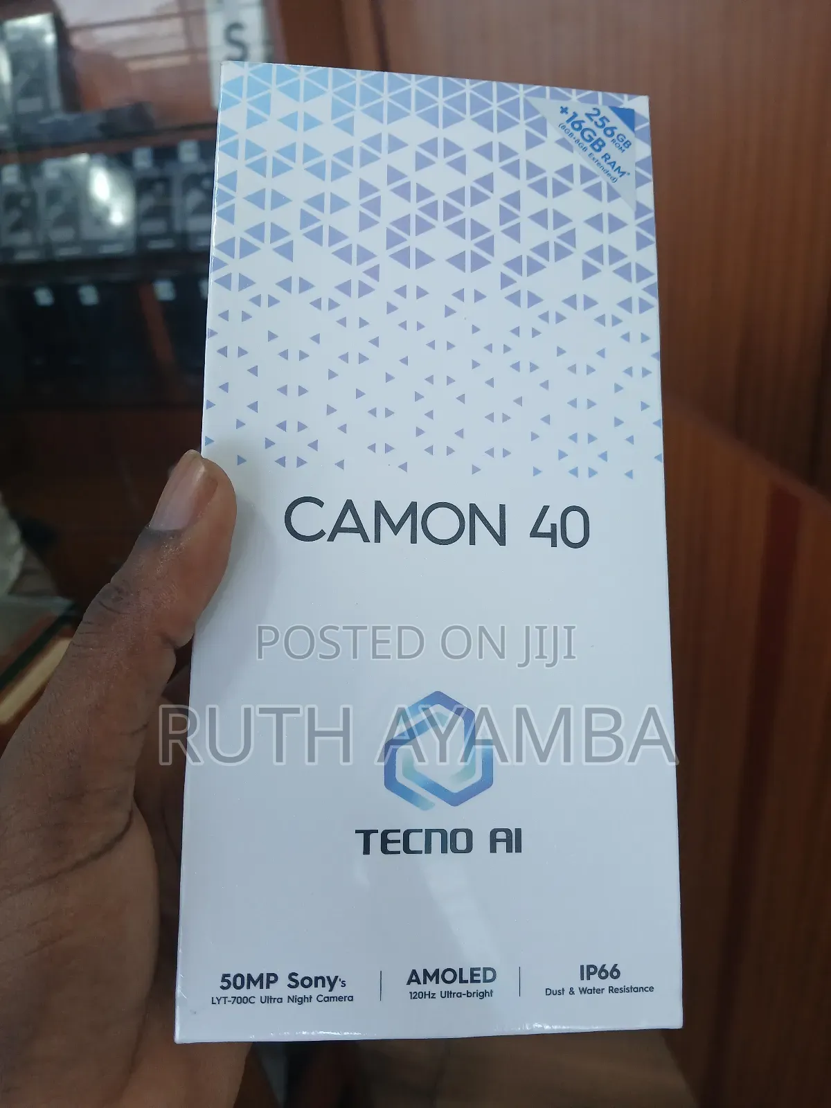 New Tecno Camon 40 256 GB Black