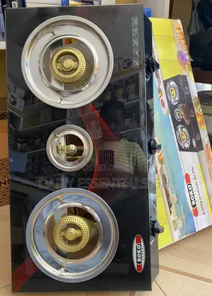  Boko 3 Burner Gas Stove – Durable Efficient Cooktop